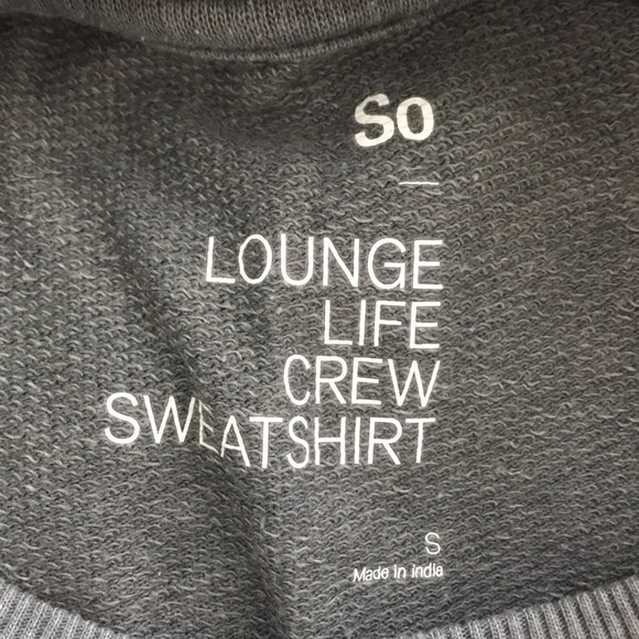 So Lounge Life Crew Sweatshirt - Picture 3 of 3